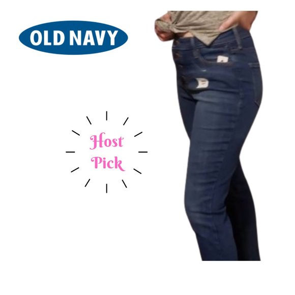 New Old Navy High-Waisted Button-Fly Rockstar Jean - Picture 3 of 9